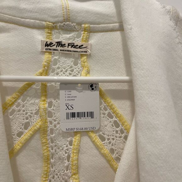 Free People Lost Cause Front Tie Cardigan Size XS - Picture 10 of 13